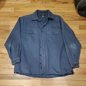 Levi's Lg Shacket Men's Blue Button-Up Jacket & Levis XL Lightweight Denim Shirt
